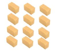 Balacoo 50pcs Mini Hay Bales for Farm Miniature Straw Bales for Dollhouse Decor Educational Farm Playset Accessories to Foster and Environmental Awareness