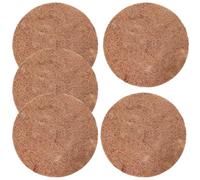 Balacoo 5pcs Bird Nesting Pads Natural Coconut Fiber Mat Breathable and Keeps Pets Warm for Birds and Small Animals Suitable for Zoo and Pet Play
