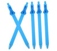 Balacoo 5pcs Ribbon Shaped Ballpoint Pens Bulk Writing Pens for Cancer Awareness Fundraising Volunteers Office Supplies Charity Support Ribbon Design