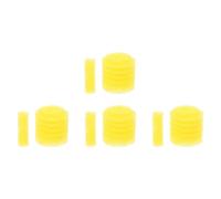 Balacoo 5pcs Yellow Pre-filter Sponge for Aquarium Tank, Portable Sponge Filter Replacement for Freshwater and Saltwater Aquariums, a Thriving Habitat for Fish