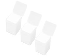 Balacoo 600pcs Cotton Eyelash Glue Cleaning Cloths for Eyelash Extension and Graft Removal Soft White Cotton Pads for Removing Glue and Daily Cleaning and Home Use