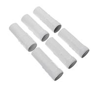 Balacoo 6pcs Candle Sleeve Covers for European Crystal Chandeliers Decorative Candle Tubes Candelabra Base Socket Covers for Vintage Retro Lighting Fixtures