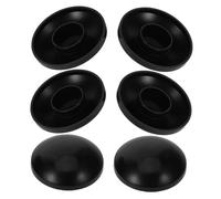 Balacoo 6pcs Rubber Trampoline Rod Covers Replacement Tube Caps Protective Pole Sleeves for Trampoline Safety Net Attachment Professional Rod Accessories