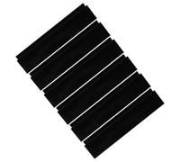 Balacoo 6pcs U-shape Groove Plastic Fittings for Dog Gate Door Reinforcement with Sturdy Material and Versatile Use Suitable for Staircases and Doorways Indoors