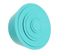 Balacoo 9 Pcs Filter Adapter Cone with Smooth Rubber Stopper for Funnel Filtration, Green Material with Tapered Collar Design and Good Elasticity