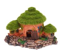 Balacoo Aquarium Hobbit House Fish Tank Hiding Cave Shelter Aquarium Landscaping Ornament for Fish Shrimp