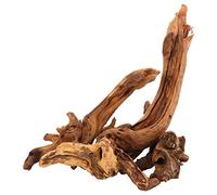 Balacoo Aquarium Resin Driftwood Decoration- 3 Pieces Simulated Stump Decoration Artificial Fish Tank Cave Hideout Wood Decor Freshwater Ornament