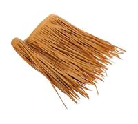 Balacoo Artificial Thatch Roofing Straw Roll, Fire Retardant Mexican Palm Thatch Mat for Garden Fence Patio Umbrella, Tropical Decoration for Tiki Bar Parties
