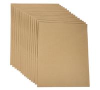 Balacoo Back to School 15pcs Braille Writing Paper for Braille Learning and Practice Sessions, Resistant to Wear and Tear, Khaki Paper Sheets for Blind People and Visually Impaired