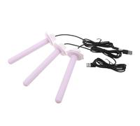 Balacoo Bird Heater Warming Rod 3Pcs Plastic Heated Perch Stand for Parakeets Pigeon Cage Winter Use Easy Installation and Maintenance