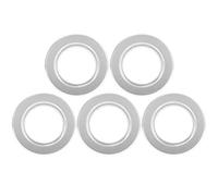 Balacoo Bird Nesting Box Ring- 55mm Wooden Bird Nest Anti Bite Ring Parrot Bird Hatchery Breeding Box Protective Ring (Silver)