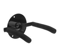 Balacoo Black Iron Trumpet Wall Mount Holder with Secure Holding and Versatile Storage, Space-saving Design for Music Studios and Home Use, Sturdy Wall Hook for Brass