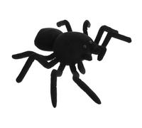 Balacoo Black Plush Spider Stuffed Realistic Soft Plushy Doll for Bedtime Companion and Home Decoration Christmas Birthday