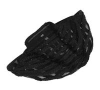 Balacoo Black Stretchable Crochet Cornrow Wig Caps Comfortable to Wear Made from Heat Resistant Synthetic Fiber Braided Caps for Wig Making and Hair Weaving