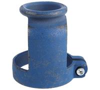 Balacoo Blue Iron High Pressure Valve Cap for Oxygen Bottle, Gas Cylinder Protective Cap with Integrated Forging Technology, No Deformation, Suitable for Industrial and Welding Gas