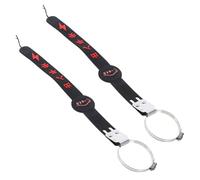 Balacoo Car Anti Static Strap Car Ground Wire for Vehicle Grounding Straps Black Silicone 2pcs Compact Portable Static Electricity Remover