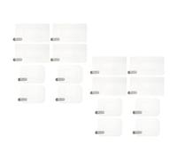 Balacoo Car Windshield Electrostatic Film 32pcs Dashcam Static Window Stickers, Heavy Duty PET Material with No Residue Application for Vehicle Use