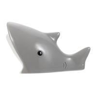 Balacoo Ceramic Hamster Hideout Shark Style Cooling, Absorbent, Non-Bottom House for Small Pets Including Hamsters and Guinea Pigs Indoor Use Hideaway