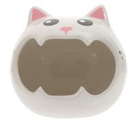 Balacoo Ceramic Hamster Hideout Small Pet Hideout Hut Adorable Hamster House Summer Pet Cooling Nest Provides Comfortable Daily Activities and Cooling for Small