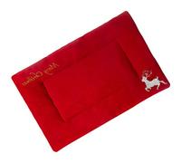 Balacoo Christmas pet mat winter dog bed cat bed mat christmas cat bed Self-Warming Cat Bed cat blanket mat dog warm pad doggie bed mat fluffy comforter Dog Warming Bed Elk plush cat mat