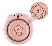 Balacoo Collapsible Wash Basin, Portable Folding Plastic Washbasin with Eco-Friendly Material and Hanging Hole Design, Cartoon Shape for Home Use and Travel
