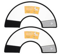 Balacoo Collars Period Pet Neck Sturdy Recovery Comfortable and 2pcs Anti-licking with Pp Material, Relieve Pain Discomfort Protection Dog Suitable