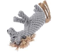 Balacoo Cotton Rope Dog Chew Toy Cartoon Woven Horse Shape