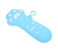 Balacoo Cute Cat Paw Silicone Pencil Case Lightweight Small Portable School Supplies Pouch Travel Daily Use Easy to Clean Resilient Material Charming Design