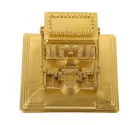 Balacoo Decorative Holy Temple Model Resin Figurine Jerusalem Building Sculpture Small Lightweight Desktop Ornament for Table