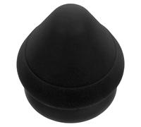Balacoo Deep Muscle Massage Ball for Targeted Muscle Tension Relief with Suction Cup Base and Groove Design and Self-Massage Black TPE Fitness Relaxing Tool at Home or Work