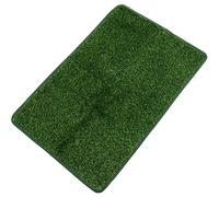 Balacoo Delicate Vivid Grass Pad for Pets Wear-resistant Replaceable Pee Mat for Dogs and Cats Comfortable Leakproof Design for Use