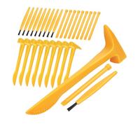 Balacoo Dinosaur Dig Tools Set for Archaeological Excavation Kit with Hammers Brushes Safe Lightweight Digging Hammer for Precise Control and Fun Exploration
