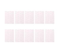 Balacoo Double-Sided Nail Glue Stickers Healthy Material Silicone Adhesive Pads Pink 20 Sheets Art Supply for False Nail Tips for Parties and Birthdays