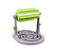 Balacoo Drum- Colour Slow Feeder Food Dispenser for Dogs and Pets with Idler Wheel Design, Plastic Material Extending Playing Time and Reducing Eating Speed for Healthy Feeding