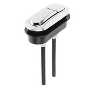 Balacoo Dual Flush Toilet Push Button Oval Shape Replacement, Dual Control 110×120Mm Size, Designed for Bathroom Toilet Water Tank Repair and Installation