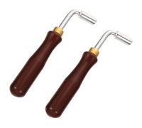 Balacoo Dulcimer Tuning Spanner Set for Beginners and Musicians Instrument Accessory 2pcs Stainless Steel and Rubber Material Quick and Easy Tuning Adjustments Handy to Use