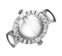Balacoo Dumpling Maker Ravioli Mold Tool Stainless Steel Dough Press with Crimped Design, Easy to Use Sturdy Silver Kitchen Utensil for Home Kitchen for Dumplings