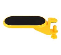 Balacoo Ergonomic Wrist Support Shoulder and Elbow Stress Relief Arm Rest for Keyboard and Mouse with Portable Pp Material Yellow Colour for Desk, Suitable for Home and Office Use