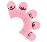 Balacoo Eyelash Measuring Ruler for Precise Measurement Pink 5pcs Plastic Accurate Length Measuring Tool Lash Crafting Tool for Eyelash Extensions Designed for Lash Technicians