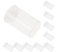 Balacoo Film Canisters with Lids Featuring High Durability and Tight Sealing White 30pcs for Camera Reel Storage for Outdoor Photography and Travel