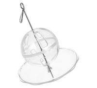 Balacoo Foraging Toy with Easy Retrieval Design Hanging Ball Parrot Made of Sturdy Abs Material Interactive Bird Feeding Toy Suitable for Small and Medium Parrots in Hanging Scenario