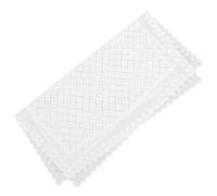 Balacoo Fresh Style Lace Cover Digital and Upright Piano for Pianos with Elegant White Protective Dust Modern Minimalist Easy to Use Preservation for Home Studio