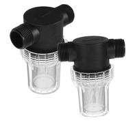 Balacoo Garden Hose Inline Sediment Filter with Thread Mesh Screen Easy Install Water Filter Strainer for Pressure Washer Car Wash Rv Camping and Garden Watering