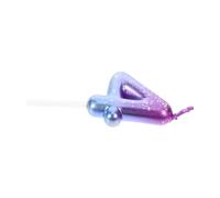 Balacoo Gradient Purple to Blue Number Birthday Candle Safe Non Deformable Cake Topper for Party Cakes Cupcakes Desserts Even Flame Burn Easy to Insert and Ignite Birthday Decoration