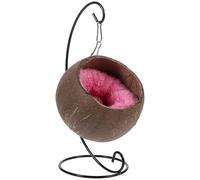Balacoo Guinea Pig Hanging Swing Nest Pet Bed Set Small Pet Hammock for Cage Includes Hanging Nest and Matching Cushion for Cozy Habitat Random Color