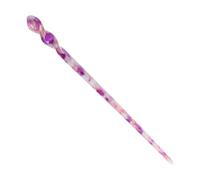 Balacoo Hair Stick Comfortable for Wearing Elegant Purple Acetate Sheet and Designed to Hold Ponytail Hairpin for Women for Everyday Use and Wedding Hairstyles