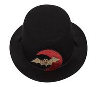 Balacoo Hat, and Dogs Adjustable Black Pet Bowler for Cloth Birthday Stylish Decorative Headband Special Cats Parties Occasions