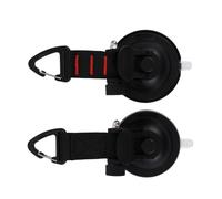 Balacoo Heavy Duty Cup Hooks Black Pp and TPU Material 2pcs with Strong and No Tools Installation Random Color for Bathroom and School Use