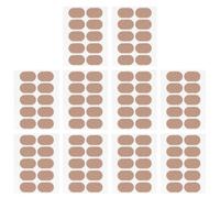 Balacoo Heel Patches Anti-Drop Flannelette Brown Multi-Purpose 10 Sheets Invisible Foot Stickers to Prevent Skin Abrasion Suitable for Everyday Foot Care