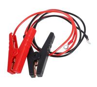 Balacoo Jumper Cables Featuring Excellent Conductivity and Easy Installation 2pcs for Car Battery with Battery Clips Rubber and Copper Material, for Emergency Starter Clamps